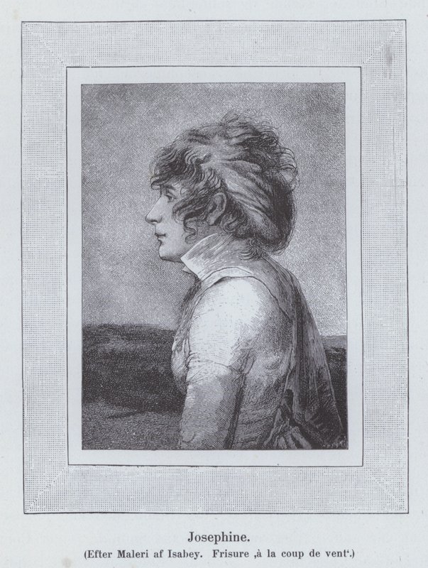 Josephine Beauharnais, första fru till Napoleon I av Jean Baptiste (after) Isabey