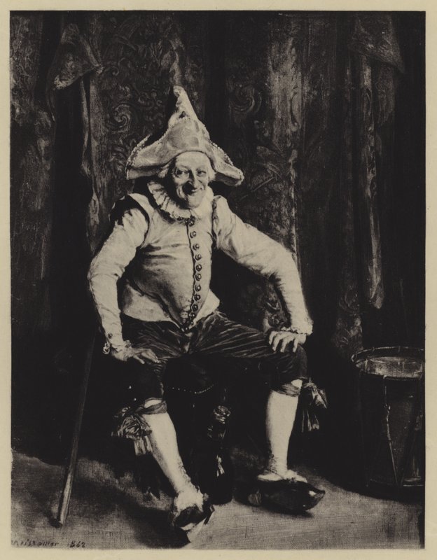 Den sittande Punchen av Jean Louis Ernest Meissonier
