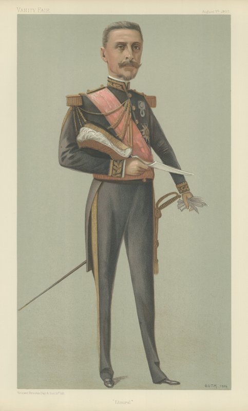 Amiral Raymond-Emile Gervais av Jean Baptiste Guth