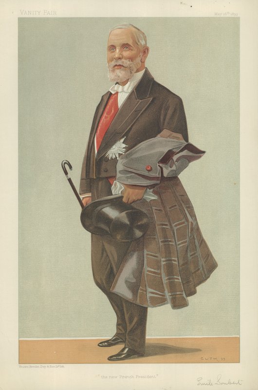 Emile Loubet, Frankrikes president av Jean Baptiste Guth
