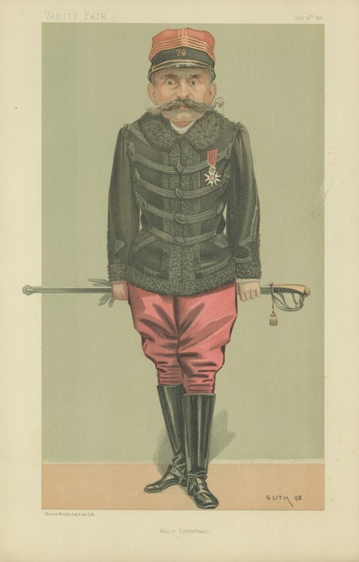 Major Esterhazy av Jean Baptiste Guth