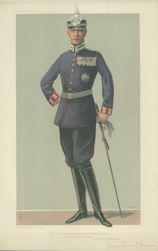 Tysklands kronprins av Jean Baptiste Guth