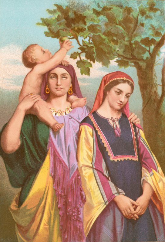 Leah och Rachel av Jean Francois Portaels