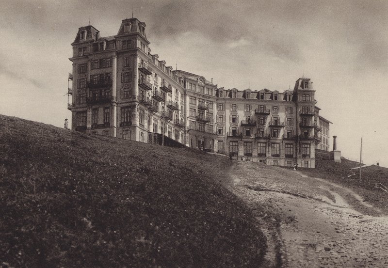 Hotel Rigi Kulm (s/v foto) av Jean Gaberell