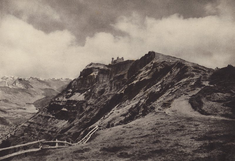 Rigi Kulm, hotell på toppen (s/v foto) av Jean Gaberell