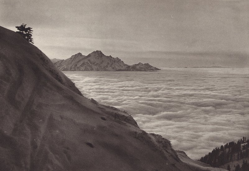 Rigi Kulm, Uber Dem Nebelmeer (s/v foto) av Jean Gaberell