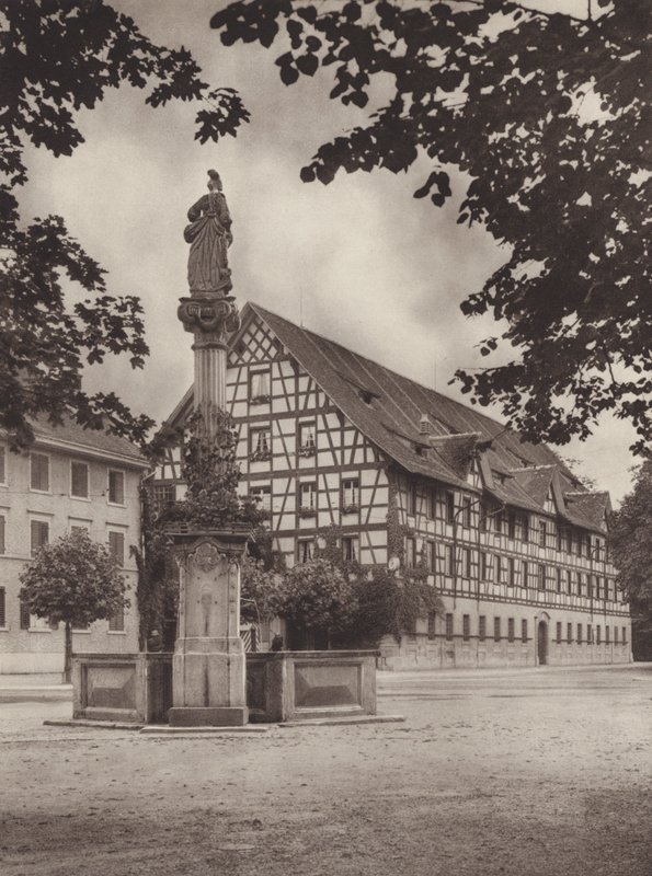 Schweiz: Winterthur, den gamla kasernen (s/v foto) av Jean Gaberell