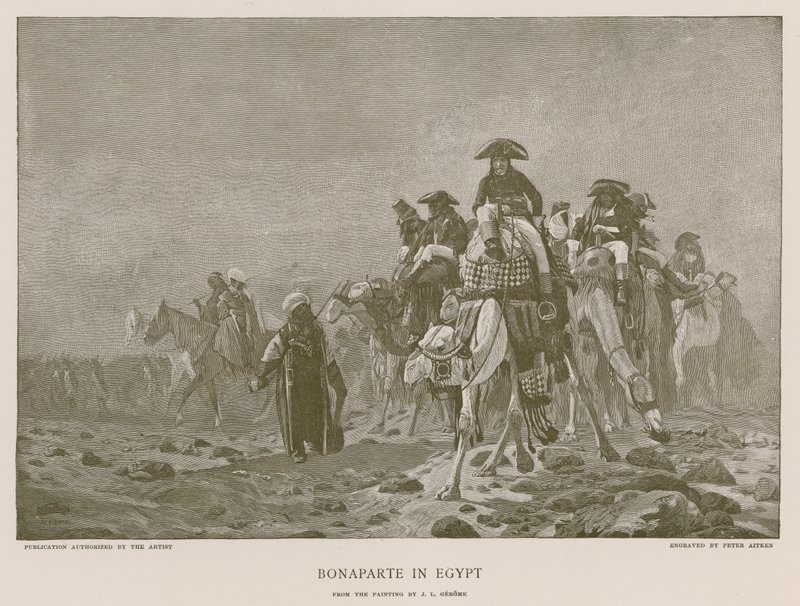 Bonaparte i Egypten av Jean Leon Gerome