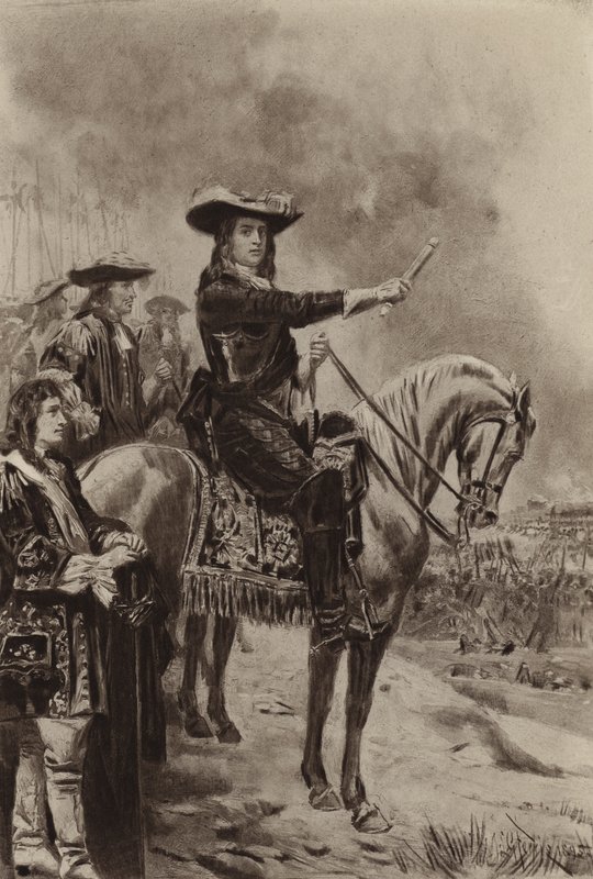 Marlborough at Blenheim (fotogravyr) av Jean Leon Gerome Ferris