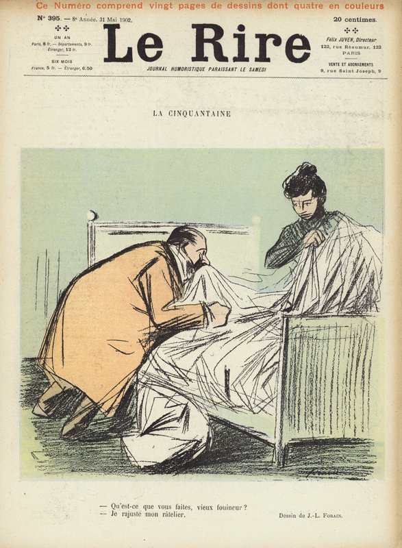 Illustration för Le Rire av Jean Louis Forain