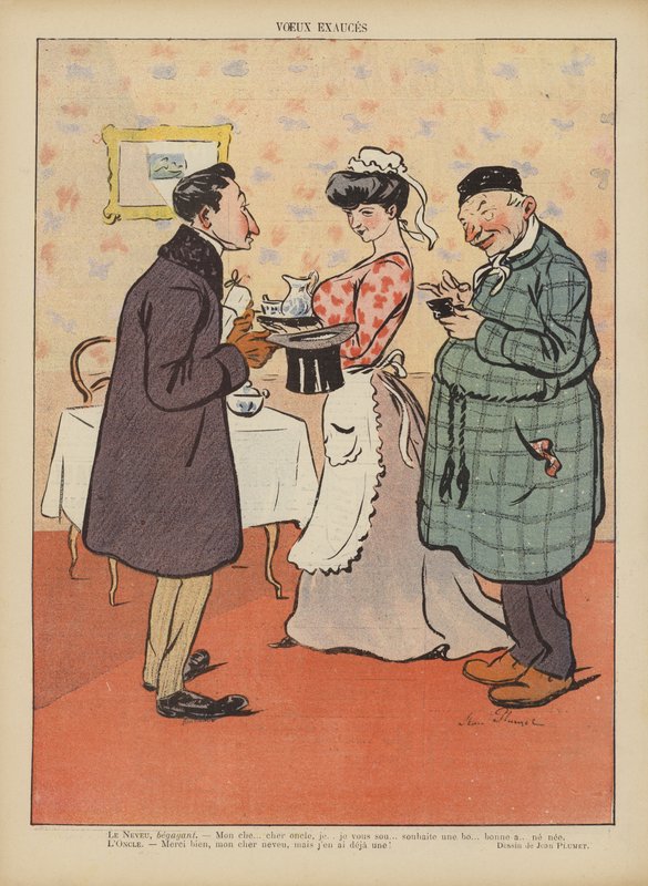 Illustration för Le Rire av Jean Plumet