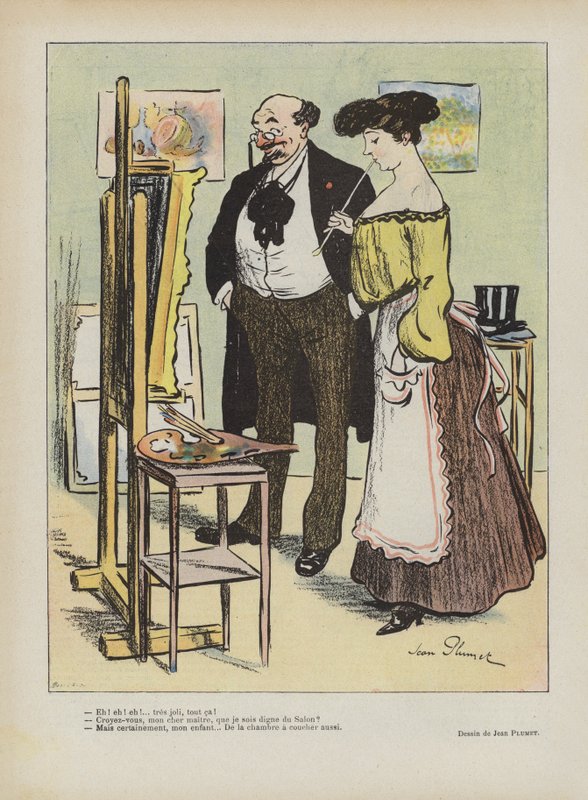 Illustration för Le Rire av Jean Plumet