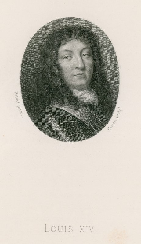 Kung Ludvig XIV av Jean the Elder Petitot