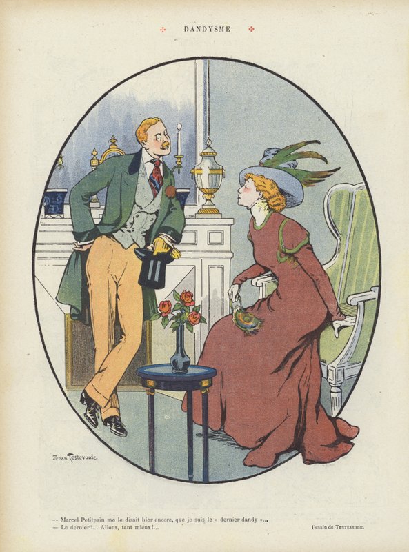 Illustration för Le Rire av Jehan Testevuide