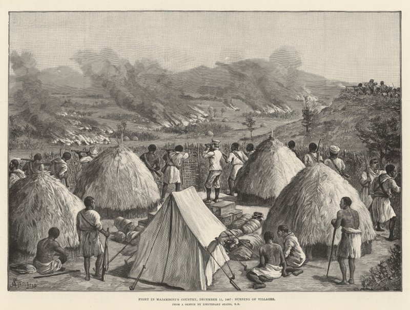 Stanleys Emin Pasha Relief Expedition av Johann Nepomuk Schonberg