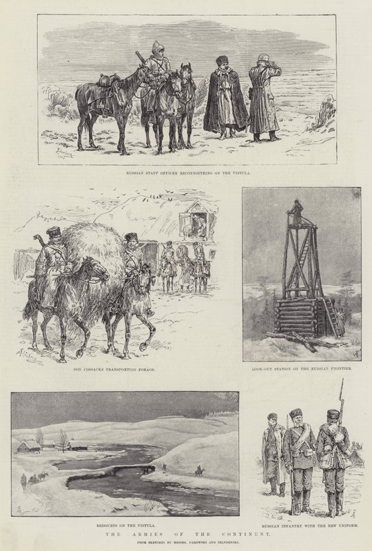 Kontinentens arméer av Johann Nepomuk Schonberg