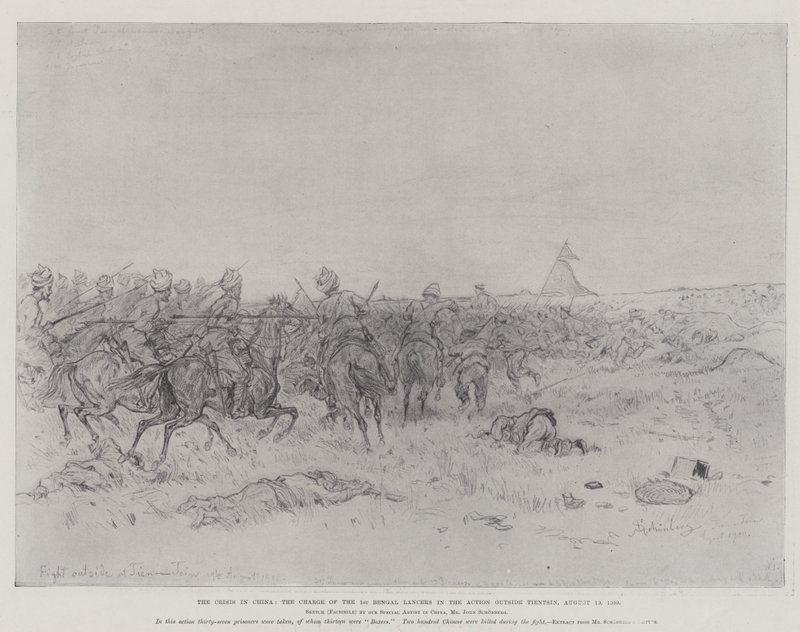 Krisen i Kina, 1:a Bengaliska Lancers