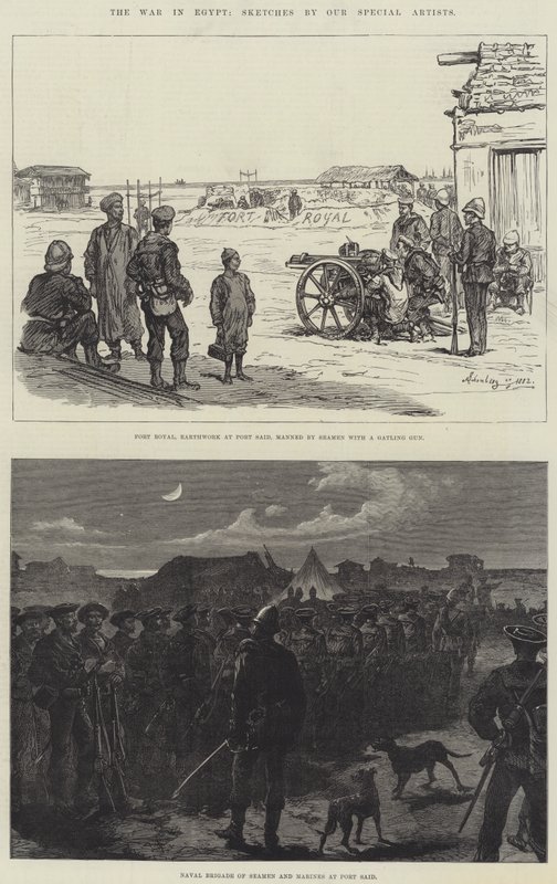 Kriget i Egypten av Johann Nepomuk Schonberg