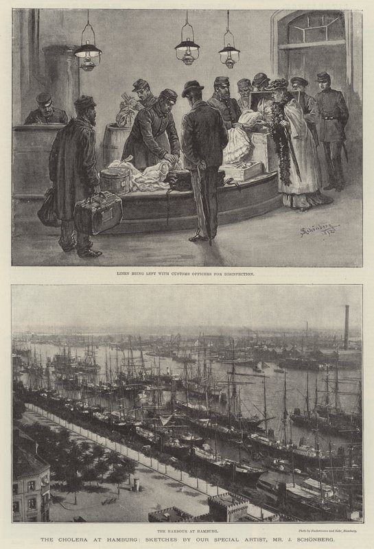 Koleran i Hamburg av Johann Nepomuk Schonberg