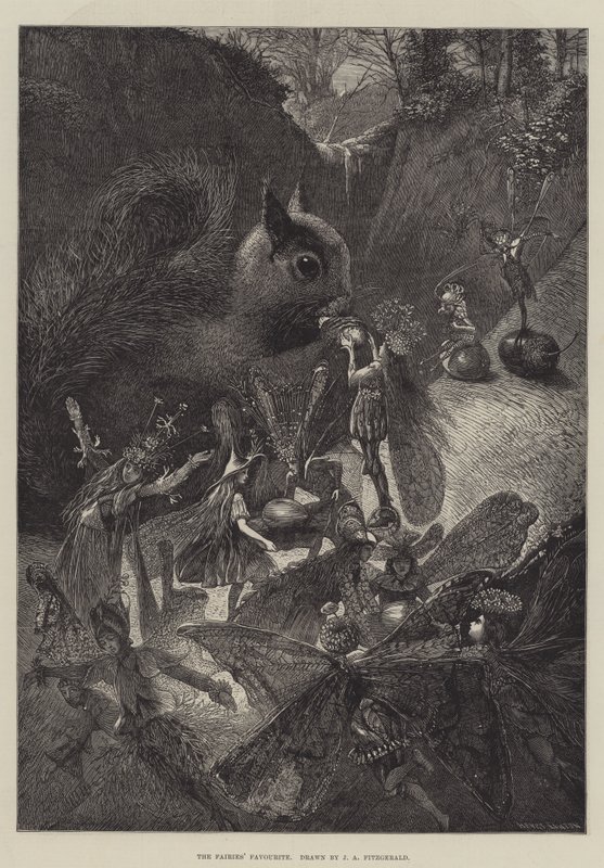 Feernas favorit av John Anster Fitzgerald