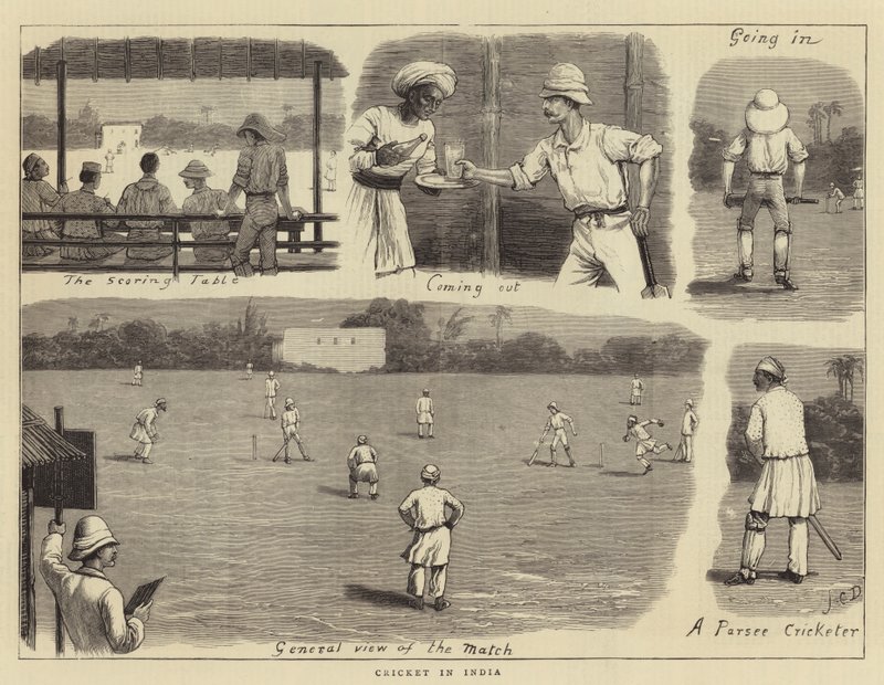 Cricket i Indien av John Charles Dollman
