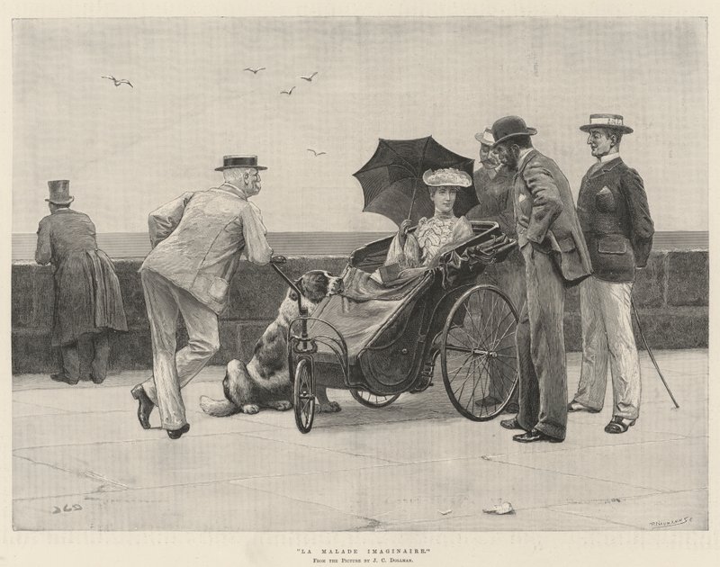 Den imaginära patienten av John Charles Dollman