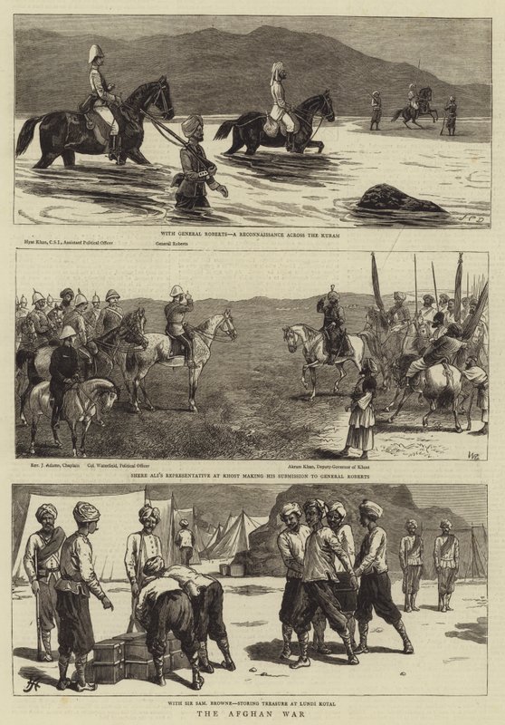 Det afghanska kriget av John Charles Dollman