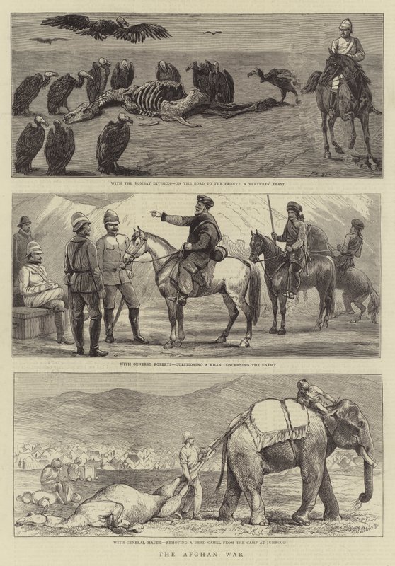 Det afghanska kriget av John Charles Dollman
