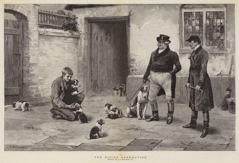 Den uppväxande generationen av John Charles Dollman