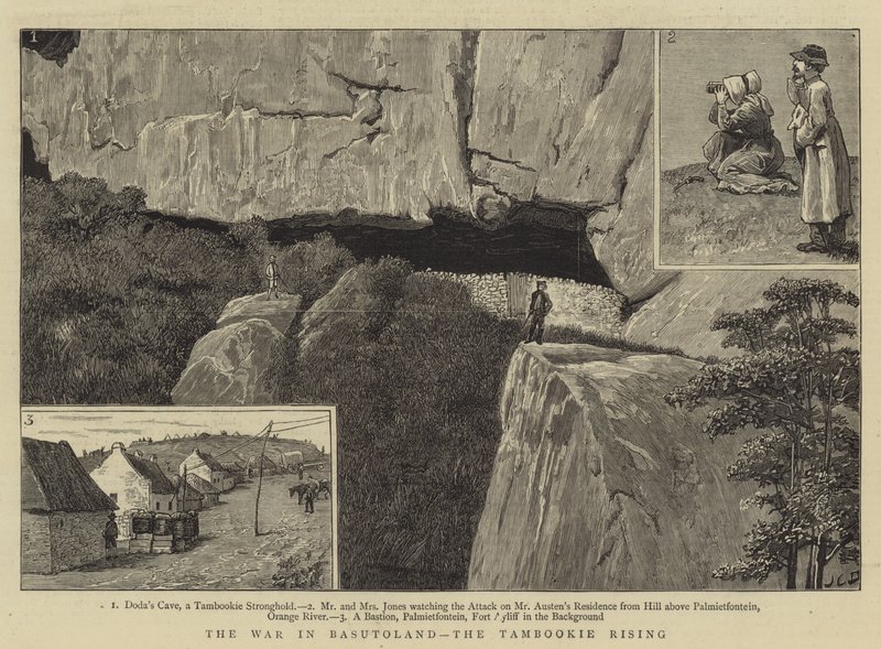 Kriget i Basutoland, Tambookie-uppgången av John Charles Dollman