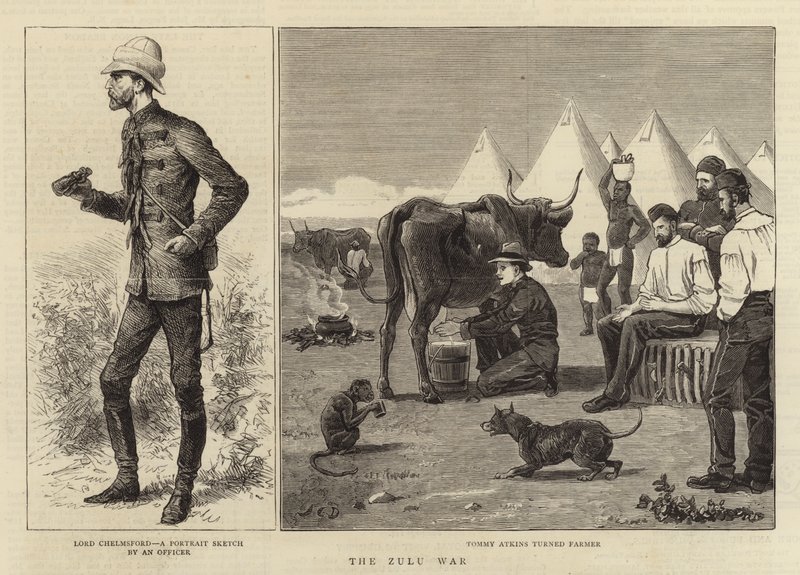 Zulukriget av John Charles Dollman