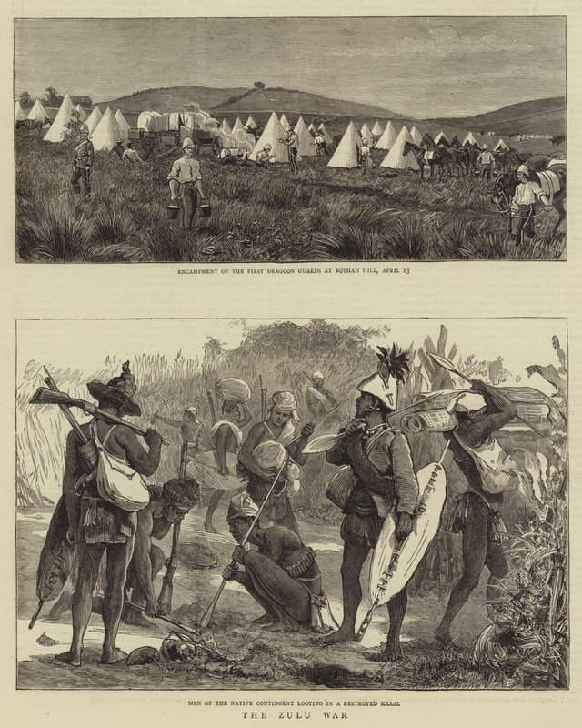 Zulukriget av John Charles Dollman