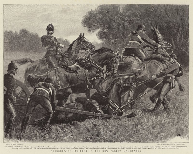 Bogged, en incident i New Forest Maneuvers av John Charlton