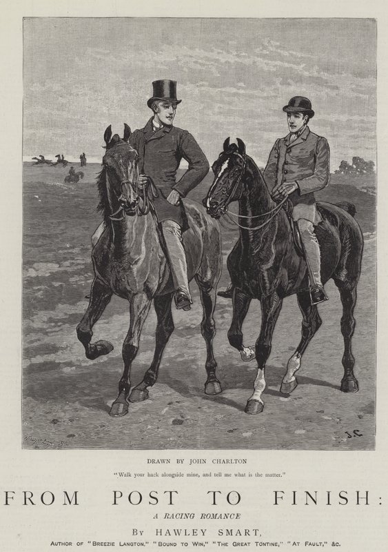 Från post till mål, en racingromantik av John Charlton