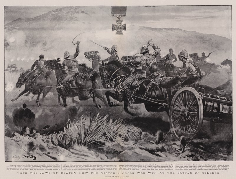 Into the Jaws of Death, hur Victoria Cross vanns i slaget vid Colenso av John Charlton