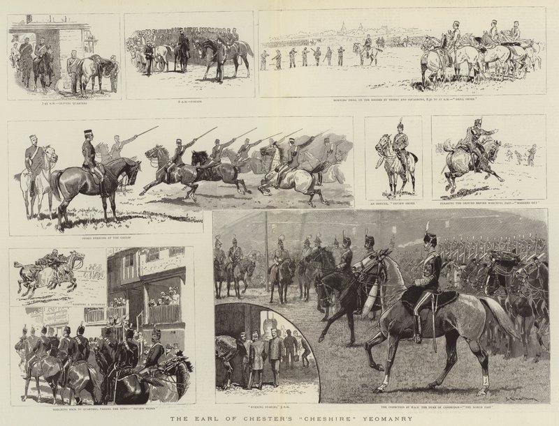 Jarlen av Chesters Cheshire Yeomanry av John Charlton
