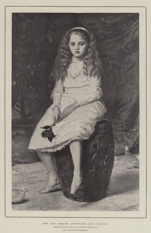 Miss Nina Lehmann, efteråt Lady Campbell av John Everett Millais