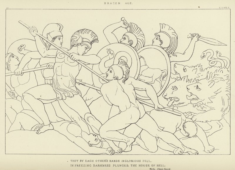 Fräck ålder av John Flaxman