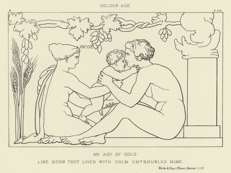 Den gyllene tidsåldern av John Flaxman