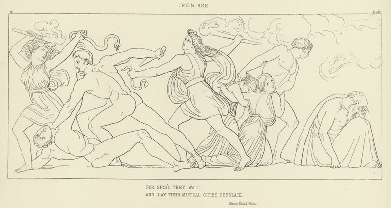 Järnålder av John Flaxman