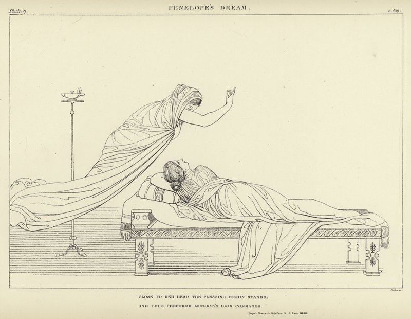 Penelopes dröm av John Flaxman