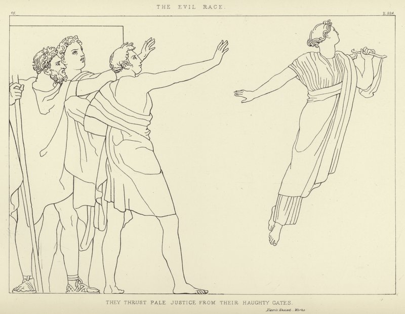Den onda rasen av John Flaxman