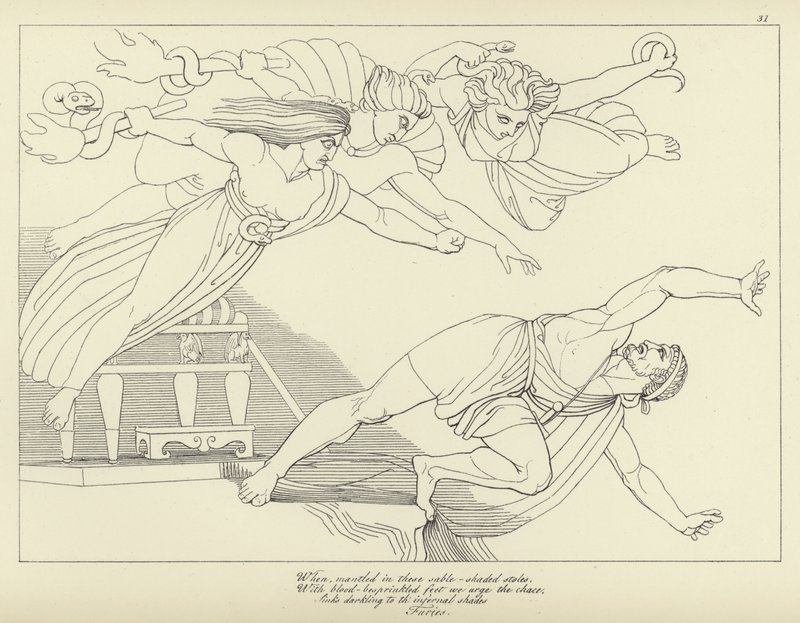 Furierna av John Flaxman