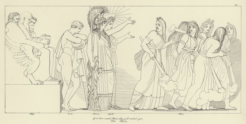 Furiesna av John Flaxman