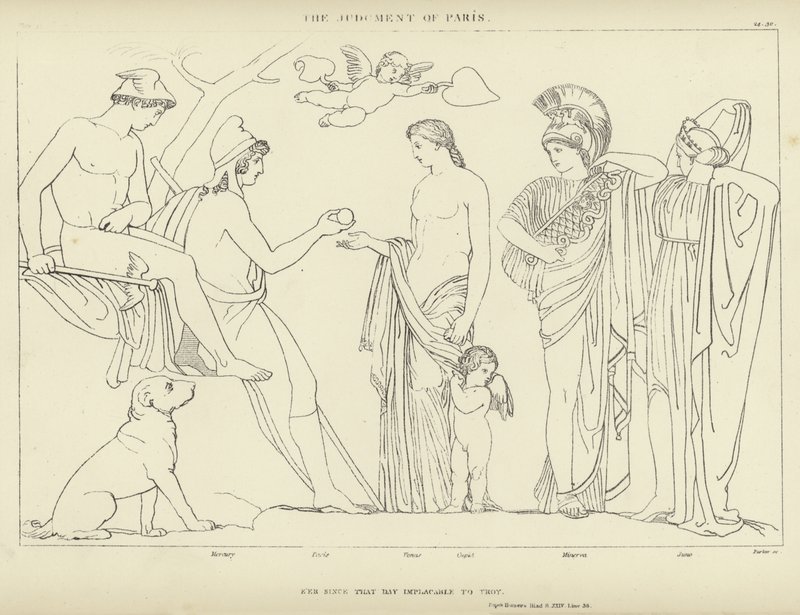 Parisdomen av John Flaxman