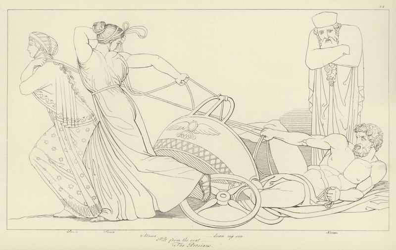 Perserna av John Flaxman