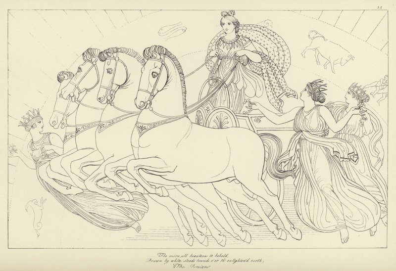 Perserna av John Flaxman