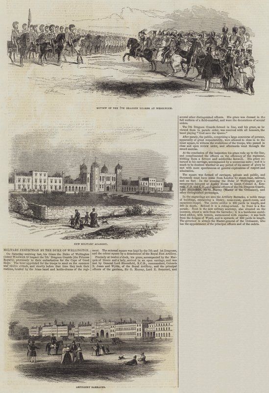 Skisser av Woolwich av John Gilbert