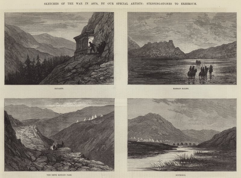 Skisser av kriget i Asien av John Gilbert