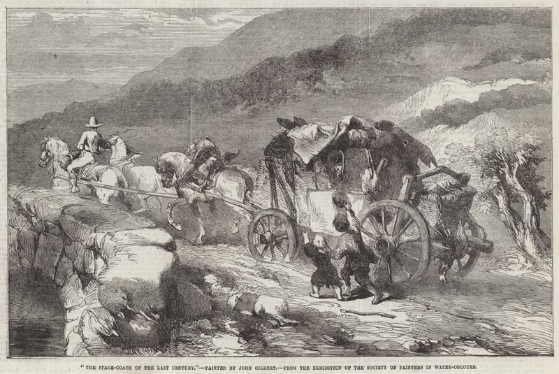 Förra århundradets scencoach av John Gilbert